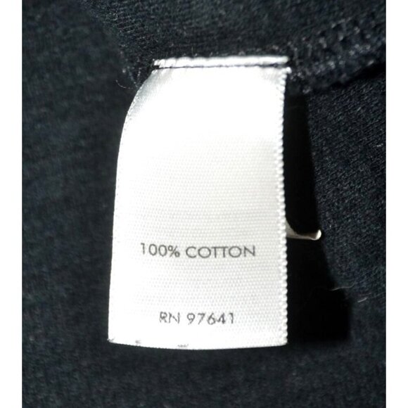 Pure Jill Ladies Black Pullover Crewneck Cotton Sweatshirt Size XL Pockets - Picture 7 of 8